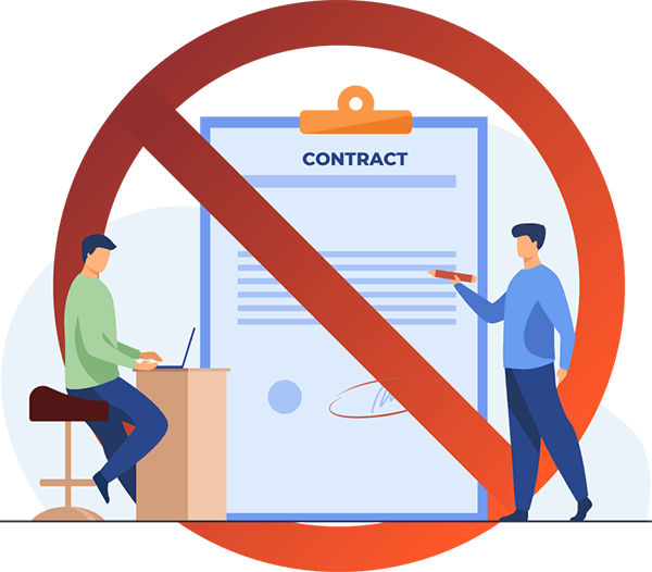 No Contracts Offered Icon
