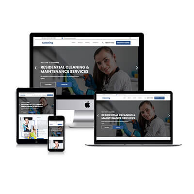Cleaning Responsive Web Design Image