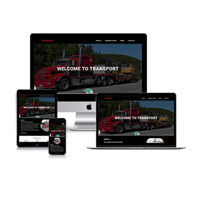 Transport Responsive Web Design Image