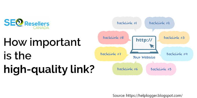 How important is the high-quality link?