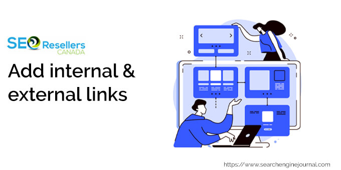 Add Internal & External Links