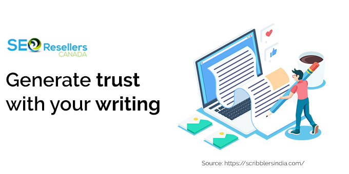 Generate trust with your writing