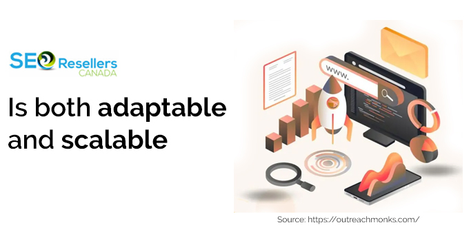 Is both adaptable and scalable
