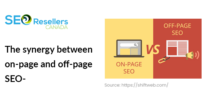 The synergy between on-page and off-page SEO