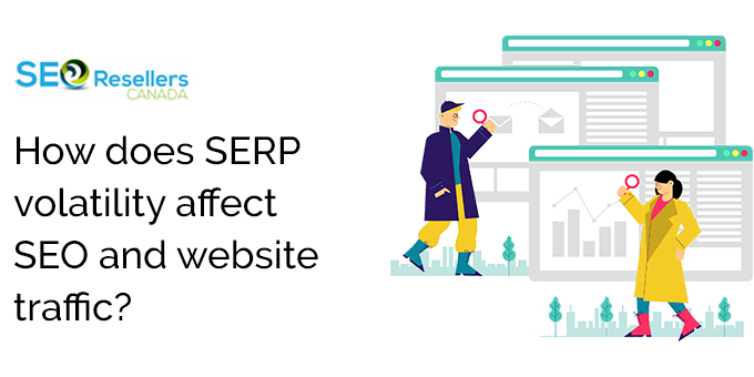 How does SERP volatility affect SEO and website traffic?