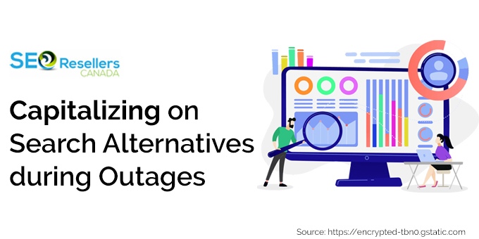 Capitalizing on Search Alternatives during Outages