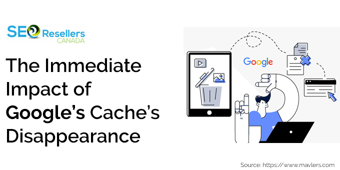 The Immediate Impact of Google’s Cache’s Disappearance
