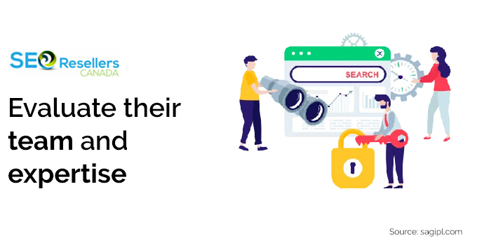 3- Evaluate their team and expertise