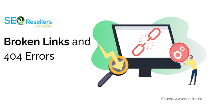 Broken Links and 404 Errors