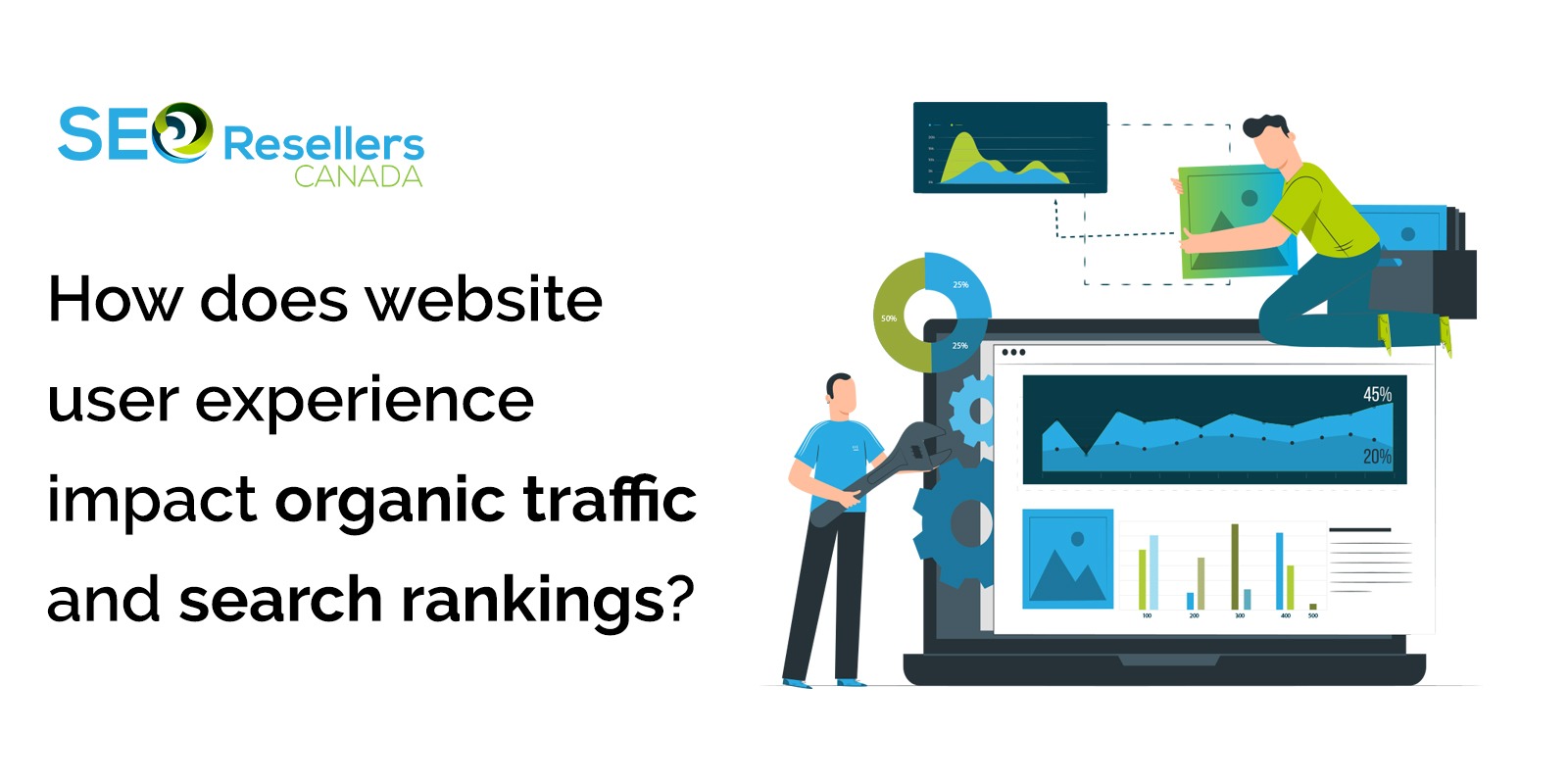How does website user experience impact organic traffic and search rankings?